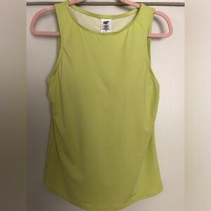 Land’s End tankini swimsuit top size 12 lime